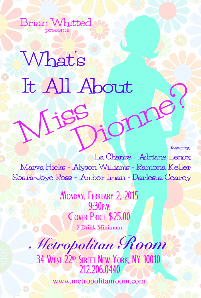 What's It All About Miss Dionne? 